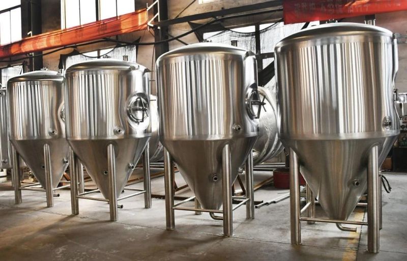 Micro Brewing Equipment SUS304 Making Beer Stainless Steel 500 L Beer Brewery