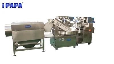 Automatic Chocolate Truffle Encrusting Machine