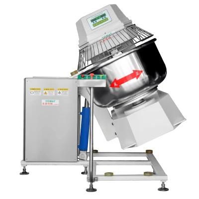 Automatic Tilting Dough Mixer/Dough Spiral Mixer Commercial Pizza Dough Mixer