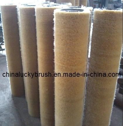 PP Material Strip and Crimped Wire Cleaning Roller Brush (YY-091)