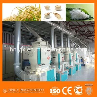 100t Per Day Paddy Rice Milling Line with High Output