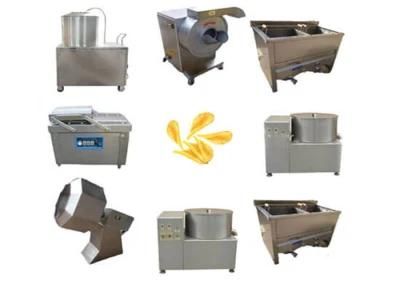 China Manufacturer Fresh Potato Chips Frying Machine