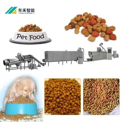 Fully Automatic Pet Food Extruder Animal Fish Feed Manufacturers