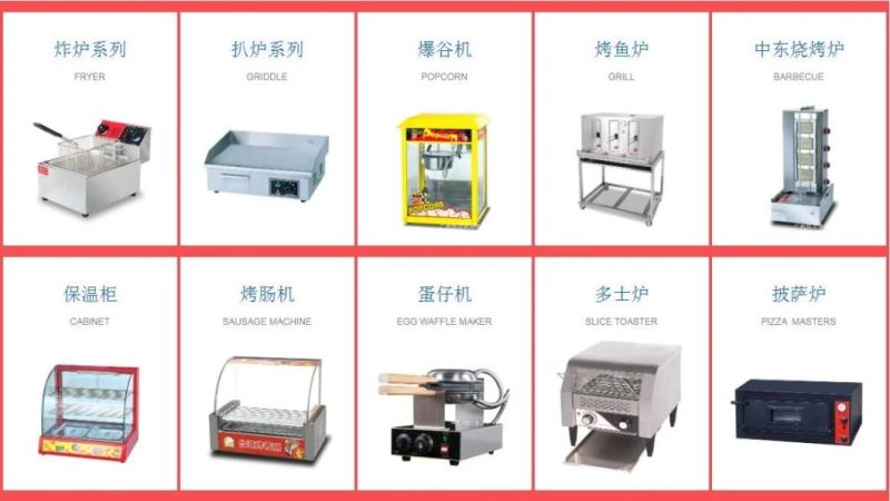 Stainless Steel Vertical Gas Chicken Rotisseries /Gas Chicken Grill Machine for Sale