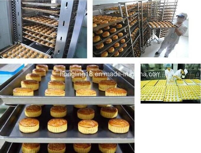 Food Factory Bread Biscuit Production Line Electric Tunnel Oven