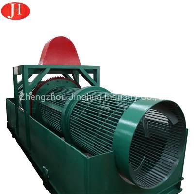 High Efficiency Cage Cleaning Machine Cassava Starch Production Line Cassava Dry Sieve San ...