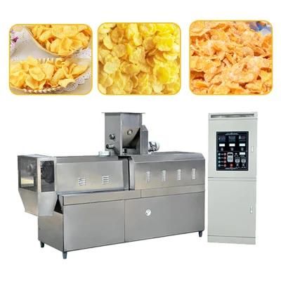 Top Quality Twin Screw Extruder for Making Rotating Chocolate Corn Flakes Machine Choco ...
