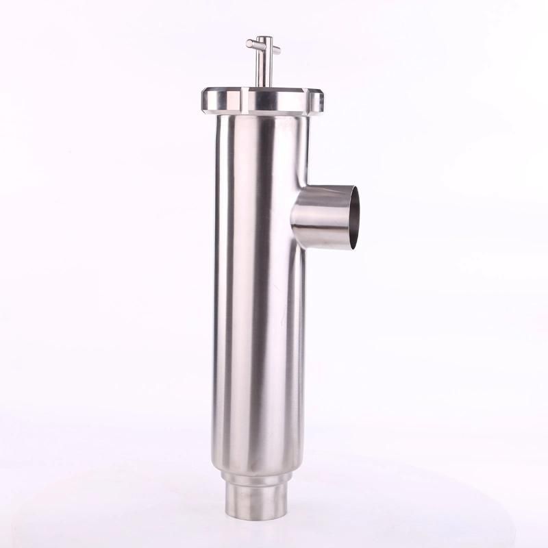 3A/DIN/SMS/ISO/Idf Stainless Steel Sanitary Welded Angle-Type Filter