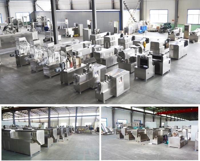 CE Approved Aquatic Fish Feed Pellets Food Extruder Making Machine Line