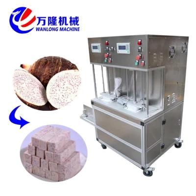Fruit and Vegetable Square Cutter Taro Onion Big Cubes Strip Shred Cutting Dicing Machine