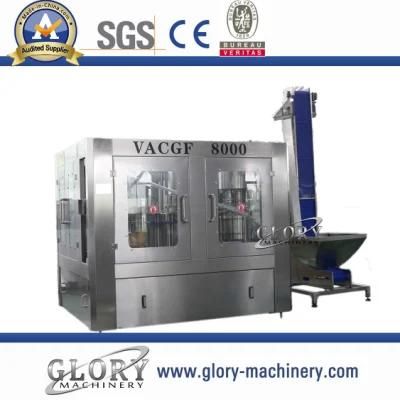 Automatic 6000bph 500ml Water Bottle Blowing Filling Labeling Machine