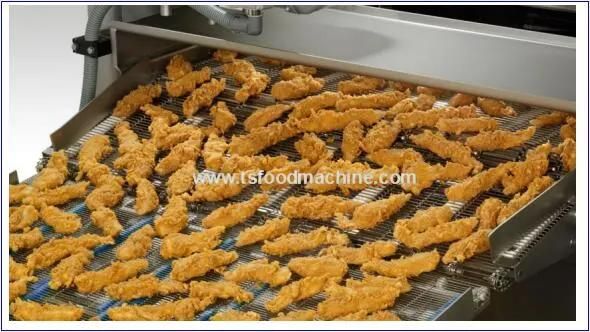 Potato Chips Automatic Frying Machine and Meat Fried Machine