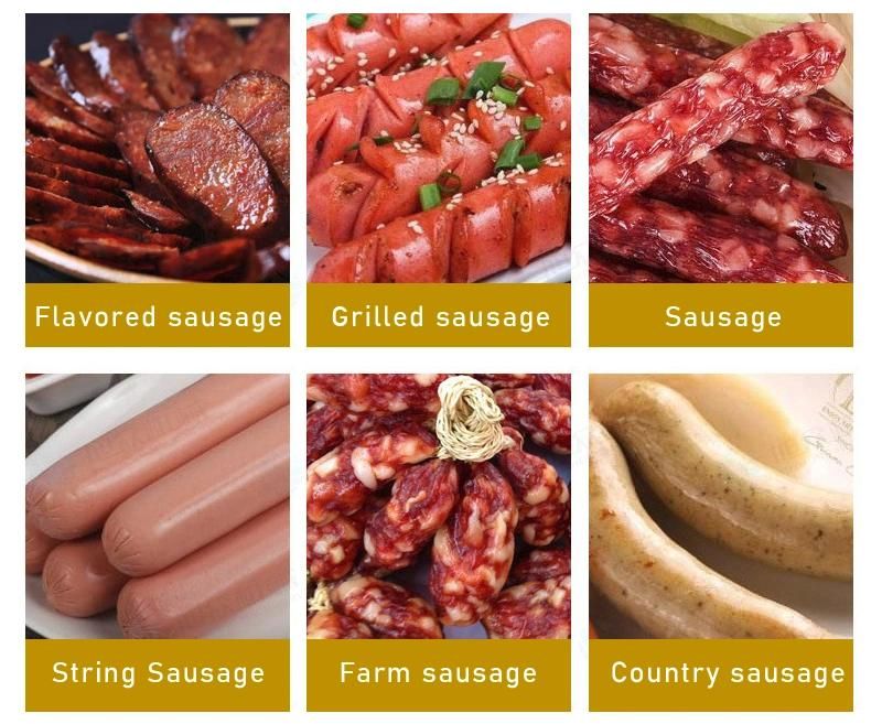 Food Industry 304 Stainless Steel Electric Sausage Filler Machine
