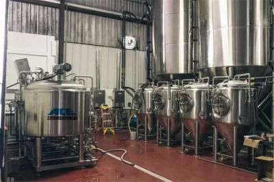 Price 100L 200L 300L 500L Turnkey Project of Microbrewery Whole Set Beer Brewery Equipment
