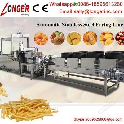 High Efficient Continuous Frying Machine