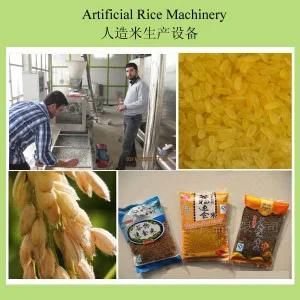Artificial Rice Man Made Rice Making Machine