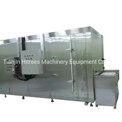 High Efficiency IQF Fast Chicken Fish Meat Seafood Tunnel Freezer