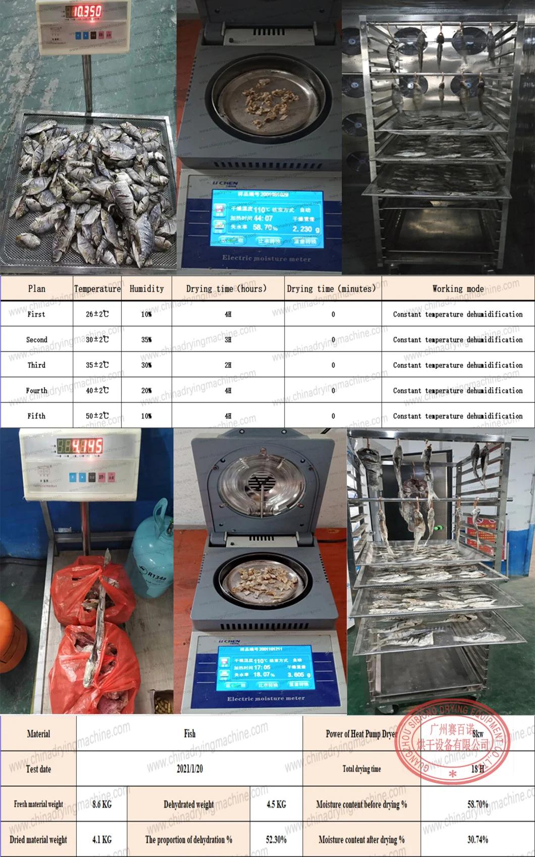 Medium and Large Fish Dryer, Industrial Fruit, Vegetable and Fish Drying Machine, Small Fish Dehydrator, Sardine, Squid, Red Spot Fish Drying Equipment