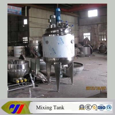 1500L Stainless Steel Steam Heating Cosmetics Mixing Tank Emulsification Machine