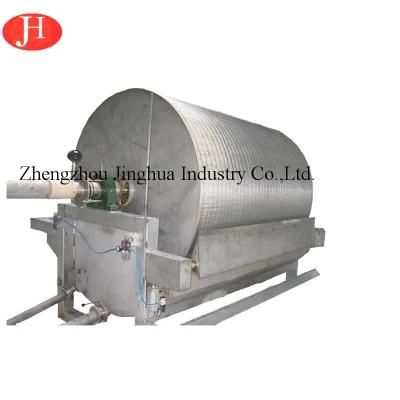 Stainless Steel Cassava Flour Plant Starch Dewatering Drying Vacuum Filter