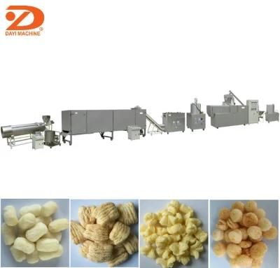 Crispy Corn Puff Snack Extruder Machine Puffed Snack Production Line Corn Stick Extruder ...