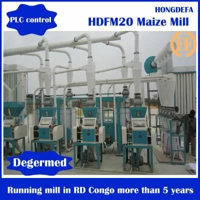 50t Cameroon Running Maize Milling Machines