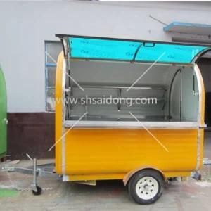 Convenient Hamburger Cart/Crepe Food Cart for Sale