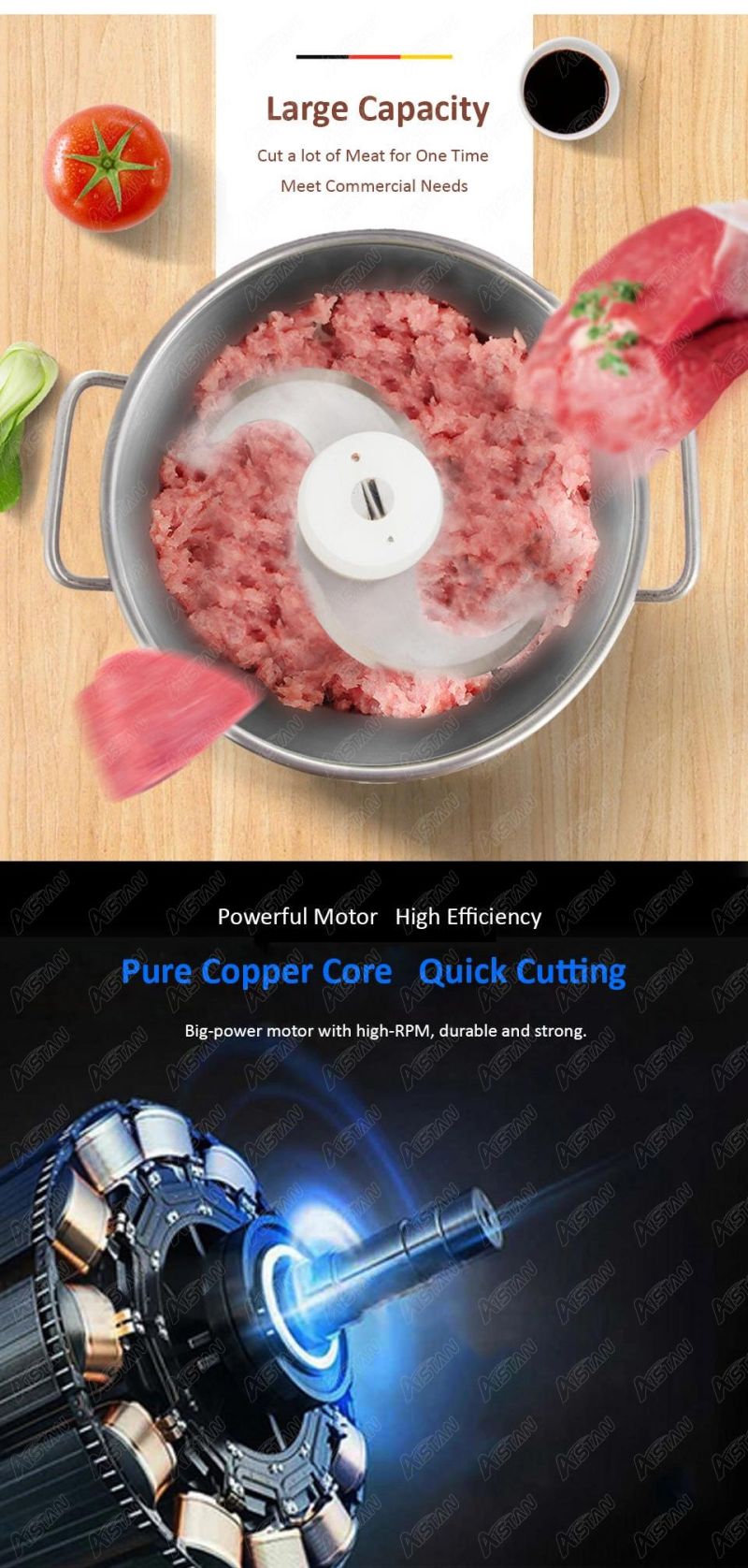 Hr9 Electric Stainless Steel Professional Food Cutter Machine Leafy Industrial Vegetable Slicer Cutter Multifunction