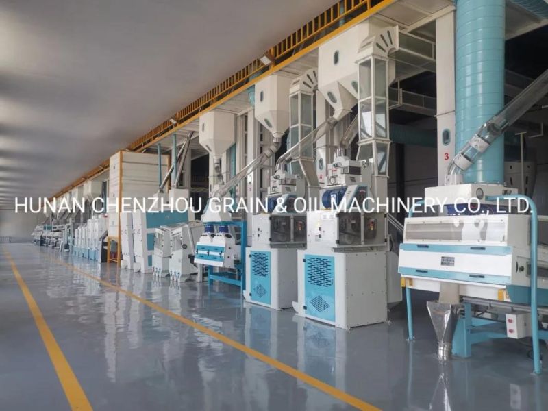 Clj Bangladesh Aromatic Rice/Non Parboiling Milling Machine 500tpd Modern Rice Milling Plant