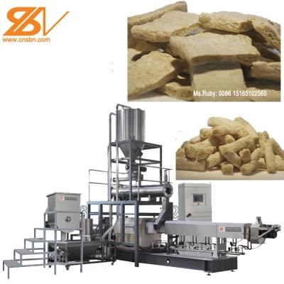 Stainless Steel Texture Soya Protein Processing Line Bean Processing Machine Extruder