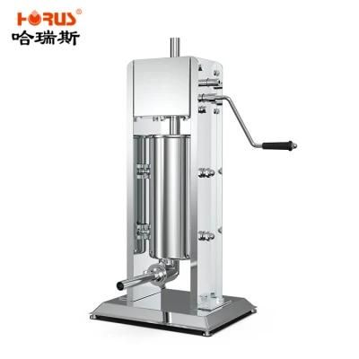 Horus 3L Stainless Steel Vertical Sausage Stuffer Maker Meat Filler Commercial New