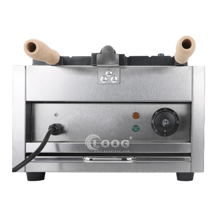 Most Popular Commercial Rotary Stick Waffle Snack Machines Kitchen Equipment Electric Ball Shaped Lolly Waffle Making for Restaurant Baking