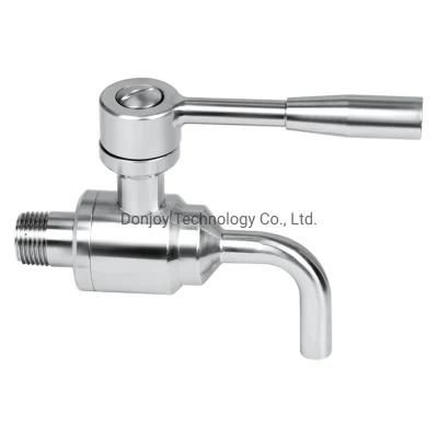 Hygienic Direct Way Ball Valve with Manual Handle