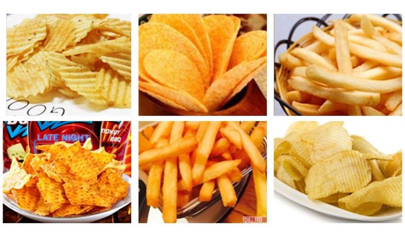 Semi-Automatic Potato Chips Production Line Frozen French Fries Making Machine