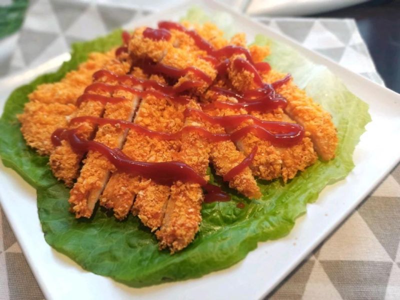 Conveyor Mesh Belt Chicken Nugget Fried Chicken Steak Continuous Belt Fryer
