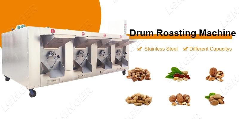 Top Manufacturer Almond Roaster Peanut Roasting Machine