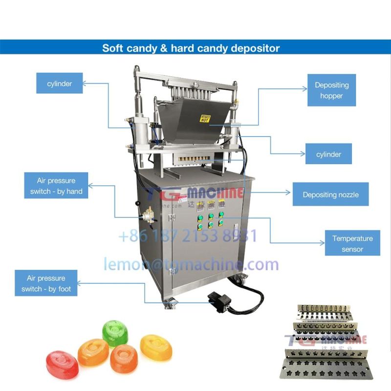 Semi-Automatic Gummy Candy Making Machine