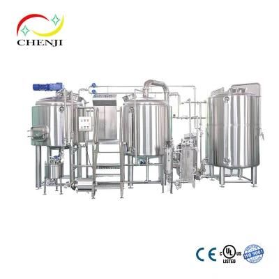 800L 1000L 7bbl 10bbl Beer Making Equipment with Touch Screen Control