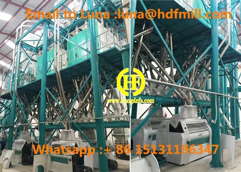 80ton Per Day Corn Flour Mill Price Flour Milling Machine