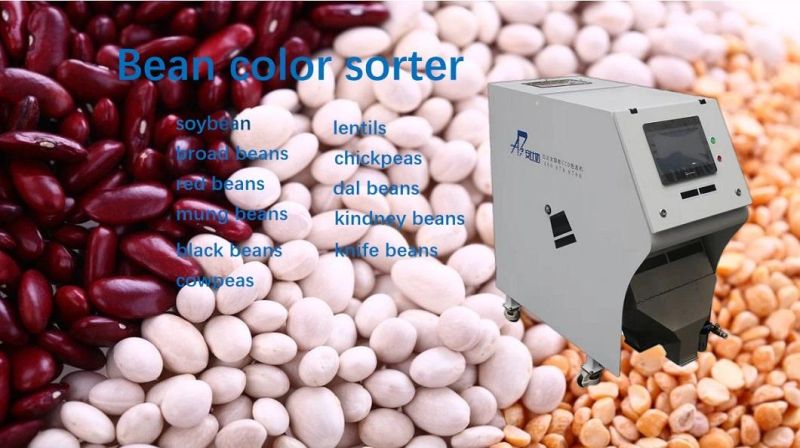 Mini Food Processing Machine Raw Coffee Selector Color Sorter
