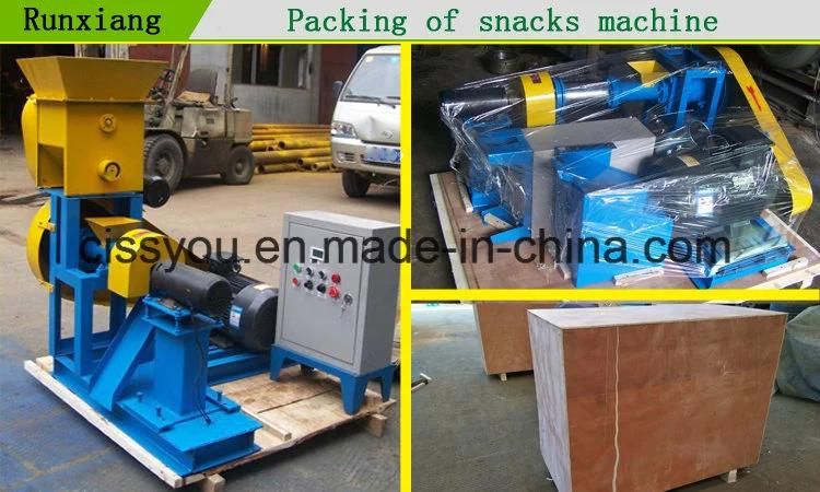 China Grain Snack Puffed Inflating Food Extruder Processing Machine