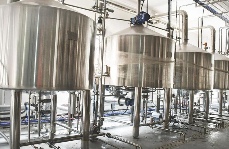 5000L Mash Tun Brew Kettle Beer Production Line Beer Brewing Equipment