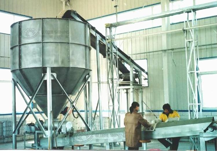 Global Shining Afar Afedera Ethiopia Ethiopian Iodine Iodized Iodizing Salt Production Line Equipment