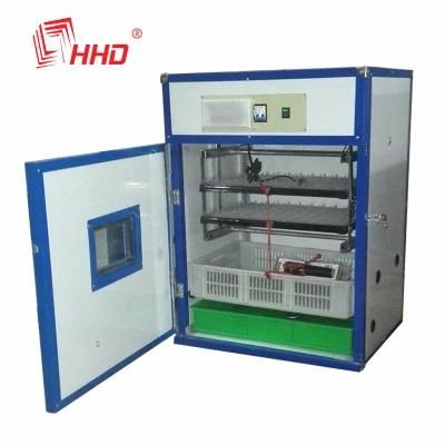 Hhd High Quality Fully Automatic 500 Chicken Egg Incubator Machine