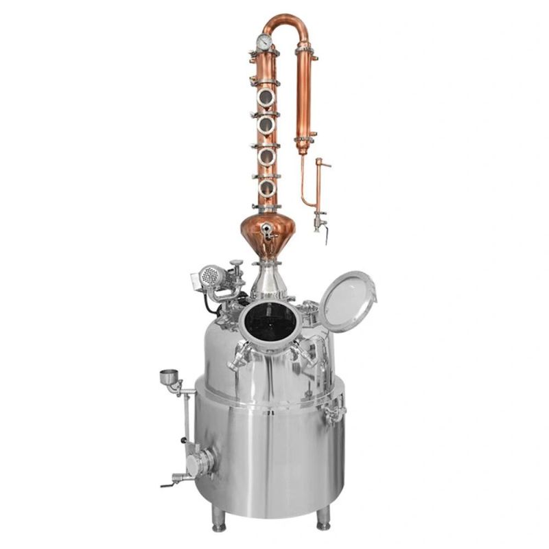 Industrial Distillation Column Alcohol Distillation Equipment Biodiesel Distilling Machine