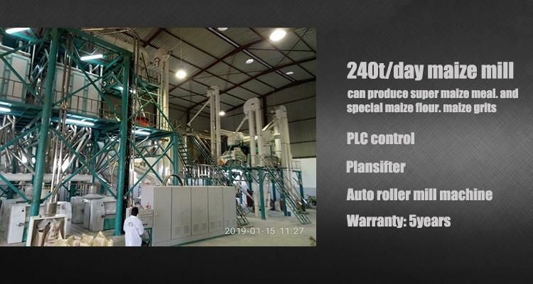 China Maize Corn Flour Mill Machine Milling Plant for Zambia Kenya Uganda Tanzania Mozambique Malawi