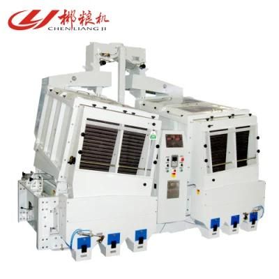 Clj Double Body Butterfly Paddy Separator Mgcz80b*20*2 Rice Milling Machine for Rice Plant
