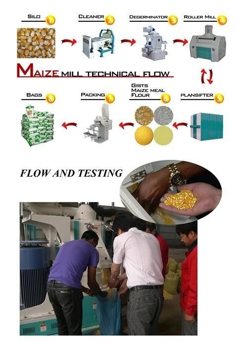 Hot Sale Maize Mills Flour Mill Corn Grinding for Africa