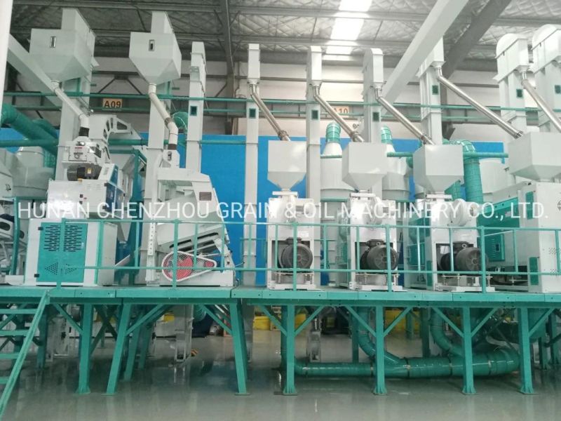 100 Tons Per Day Rice Milling Line Rice Processing Line Turnkey Rice Plant Machine