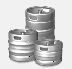 European Standard Metal Barrel Beer Keg with Keg Spear